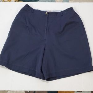 Talbots Woman size 18W Navy Bermuda Shorts